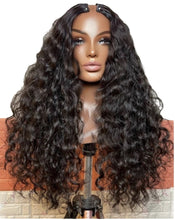 Load image into Gallery viewer, Deep Wavy V-Part Wig