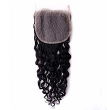 Load image into Gallery viewer, 5" by 5" Burmese Raw Loose Curly Closure