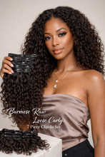 Load image into Gallery viewer, Burmese Loose Curly Clip Ins
