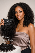Load image into Gallery viewer, Kinky Curly Clip Ins
