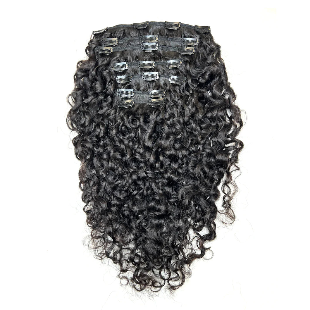 Burmese Loose Curly Clip Ins