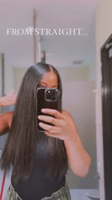 Load and play video in Gallery viewer, Indian Curly V-Part Wig
